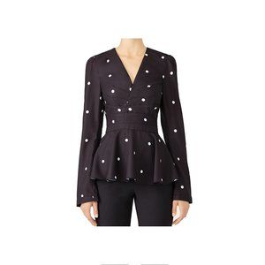 Fame & Partners | Chen Top polka dot peplum | 12